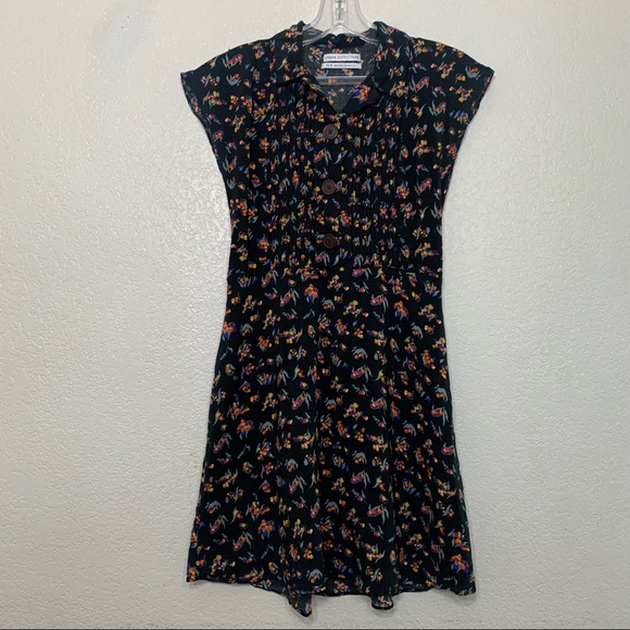 Urban Outfitter Nancy colorful floral mini dress XS - Picture 2 of 8